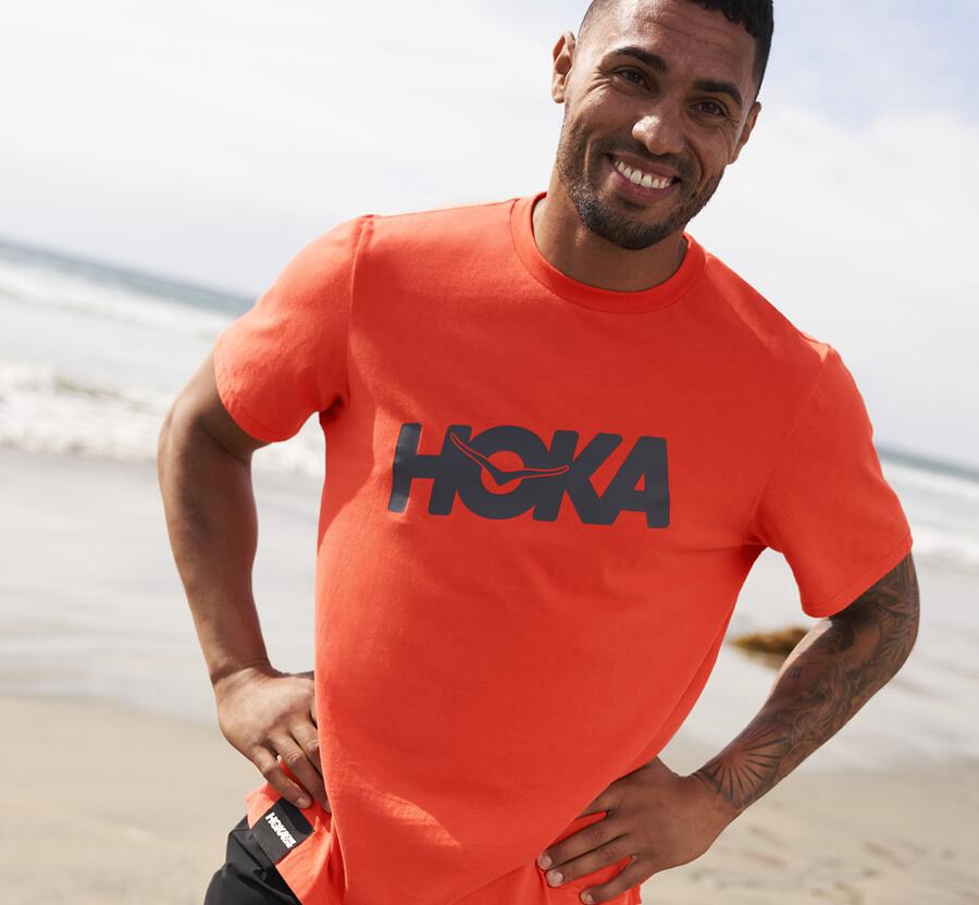 Camisa Hoka One One Hombre Rojos - Brand - CRXM35908